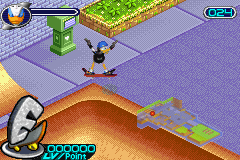 Disney Sports Skateboarding screenshot 3 for GameBoy Advance
